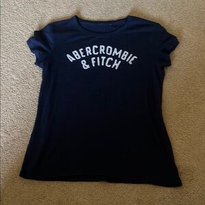 Abercrombie & Fitch Navy Short Sleeve Tee